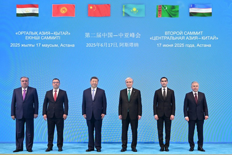 Участие во Втором саммите «Центральная Азия-Китай»