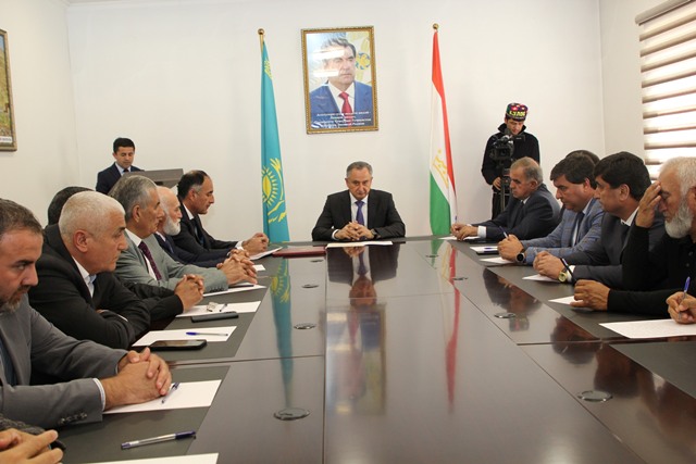 Давлатали Саид встретился с предпринимателями и руководителями общественных организаций таджиков проживающих в Республике Казахстан