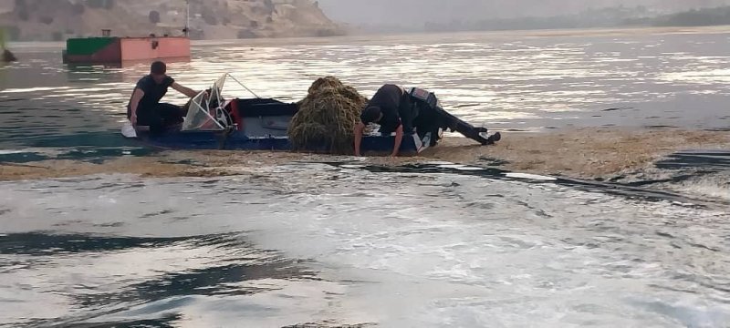 На Нурекском водохранилище прошла экологическая акция
