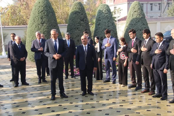 ВСТРЕЧА ПРЕДСЕДАТЕЛЯ ХАТЛОНСКОЙ ОБЛАСТИ В ОБНОВЛЁННОМ ЗАЛЕ ЗАСЕДАНИЙ ИСПОЛНИТЕЛЬНОГО ОРГАНА ГОСУДАРСТВЕННОЙ ВЛАСТИ ГОРОДА КУЛЯБ